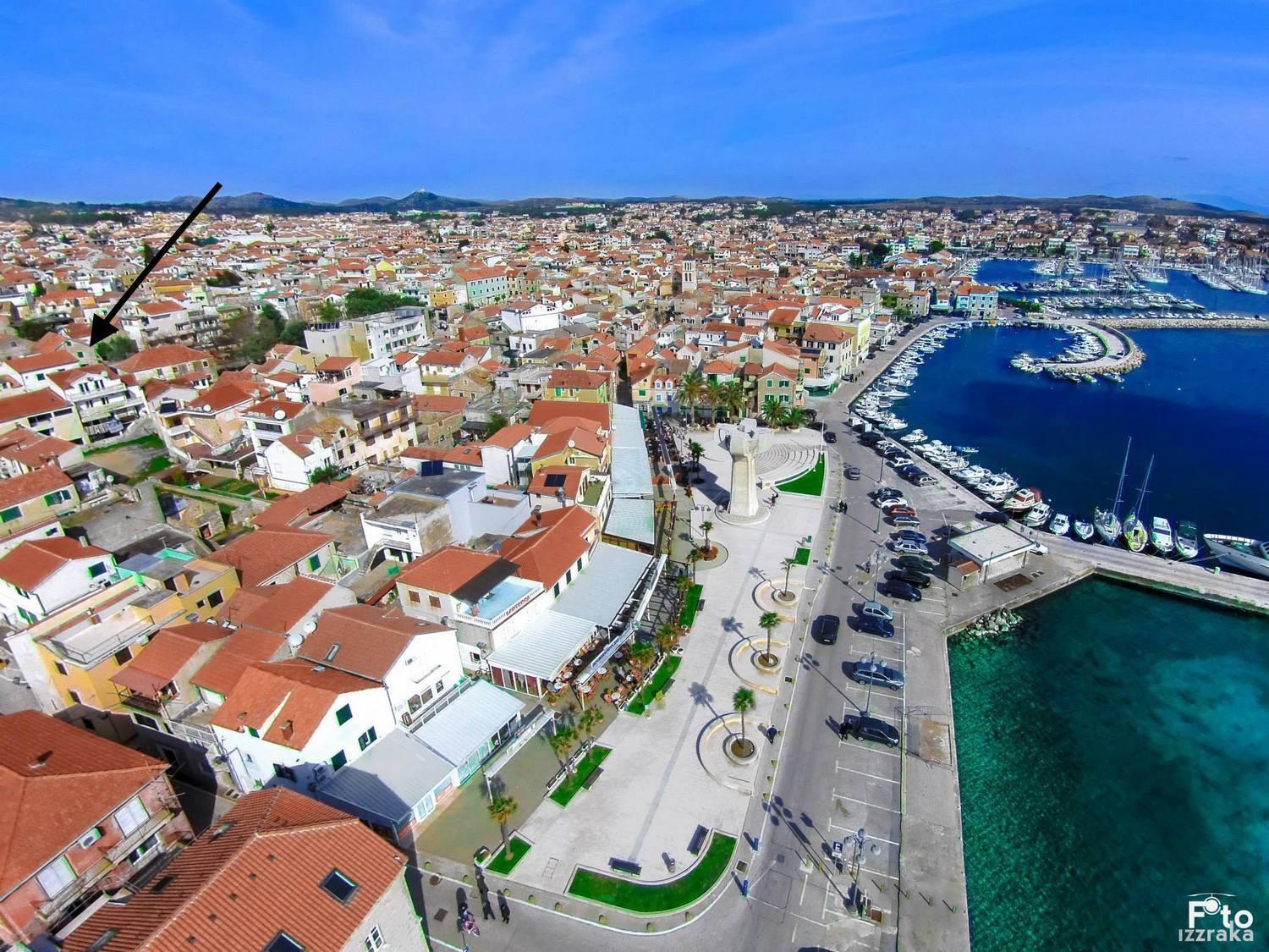 Apartmani Spanja Vodice Kültér fotó